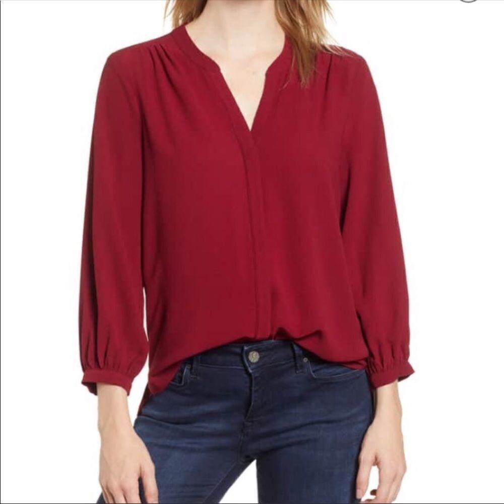 Gibson Back Pleat Blouse Size XXL
